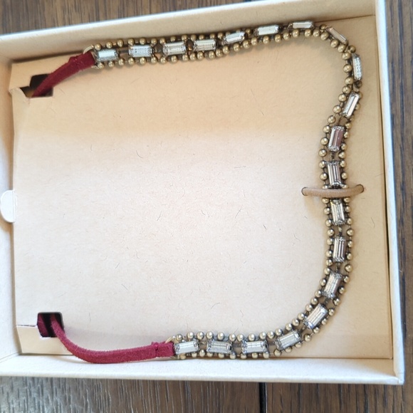 Jen Atkin x Chloe + Isabel Women's Jewel Suede Headwrap Choker Necklace - Picture 10 of 12